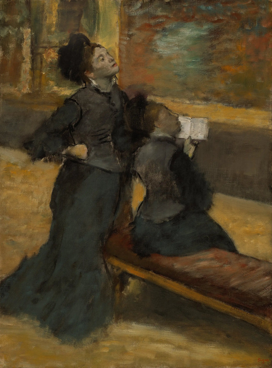 Müzeye Ziyaret - Edgar Degas
