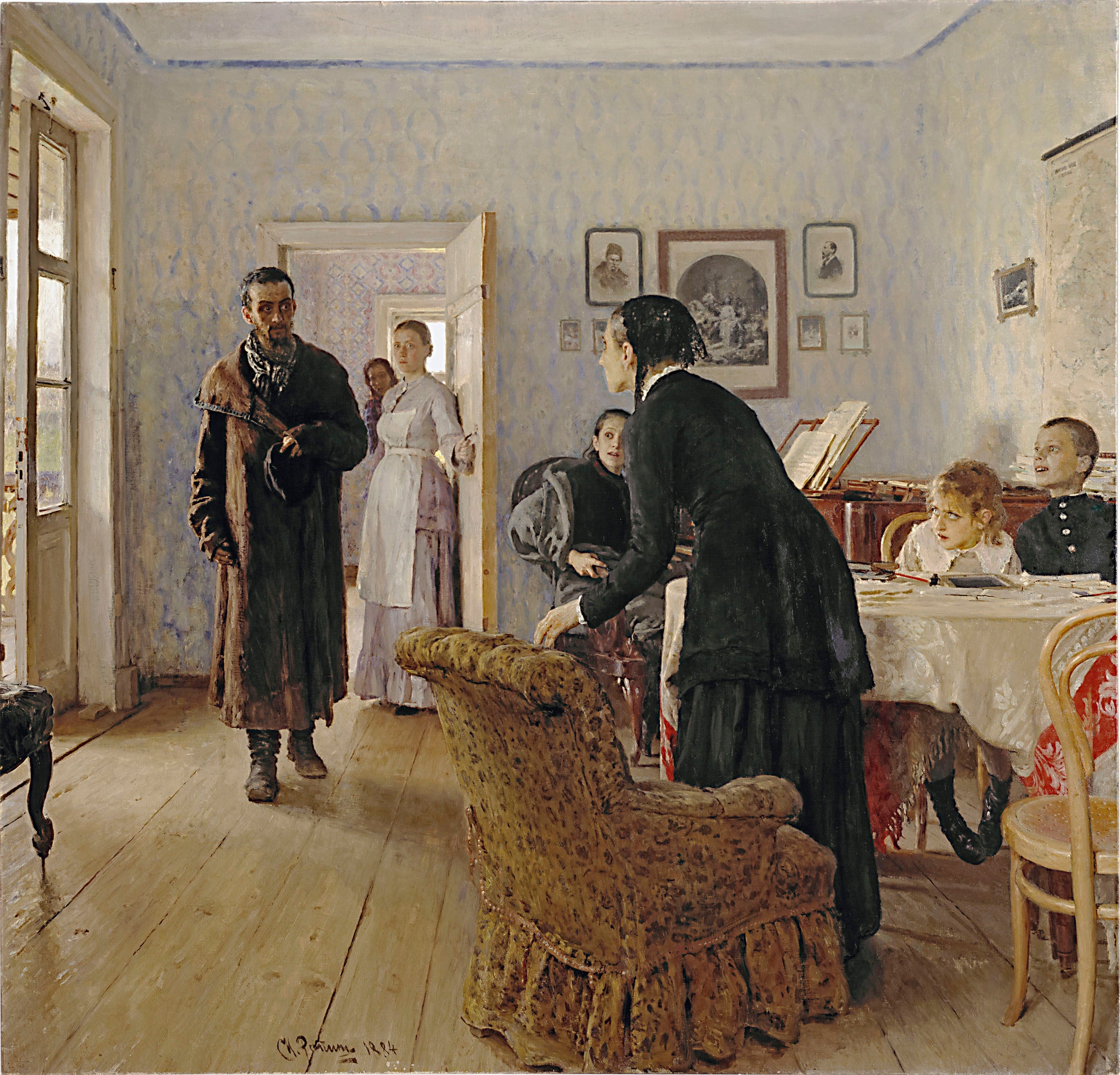 Visiteur inattendu - Ilya Repin