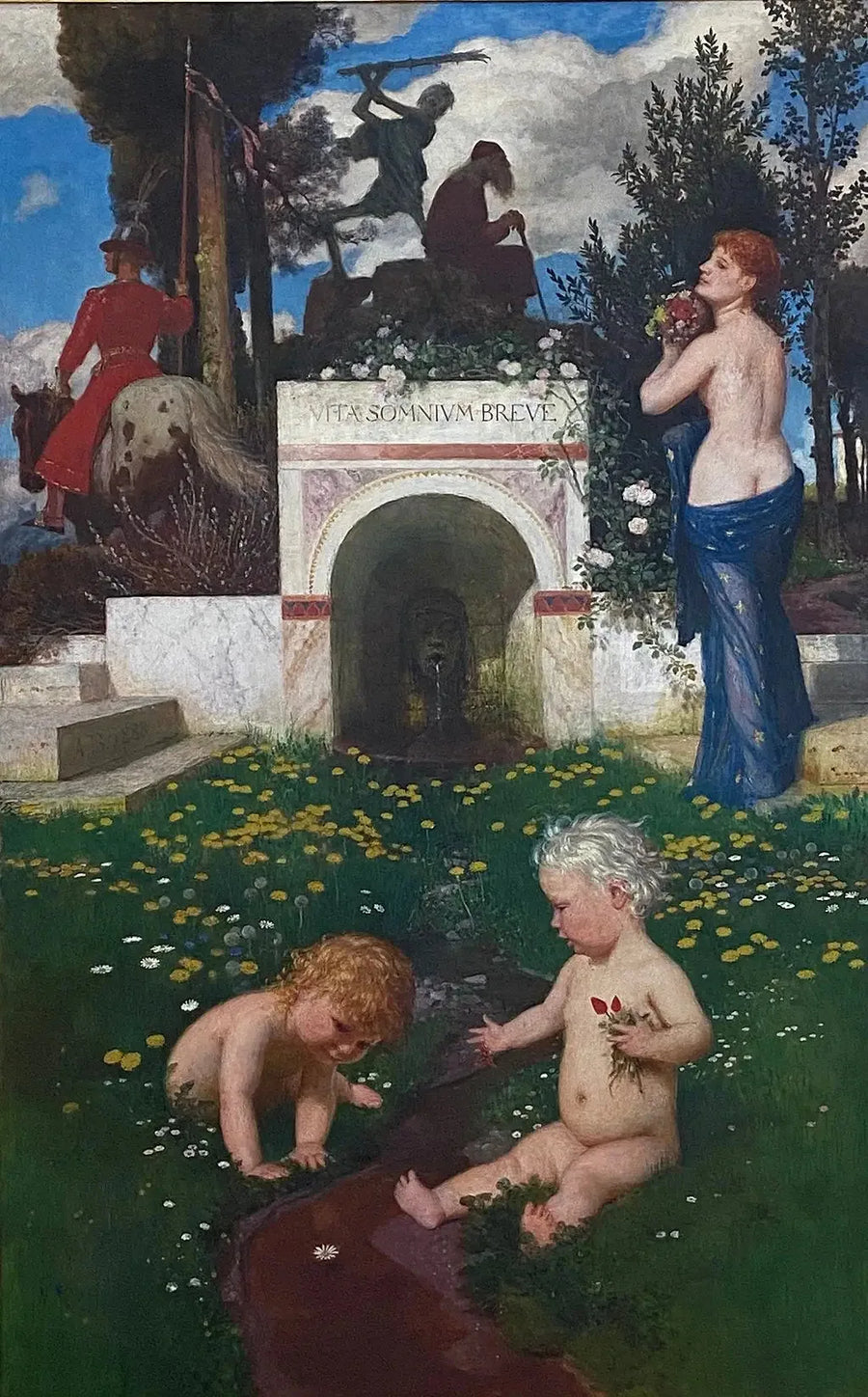 Vita somnium breve (Hayat kısa bir rüya) - Arnold Böcklin