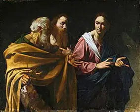 Aziz Petrus ve Aziz Andreas'ın Çağrısı - Caravaggio