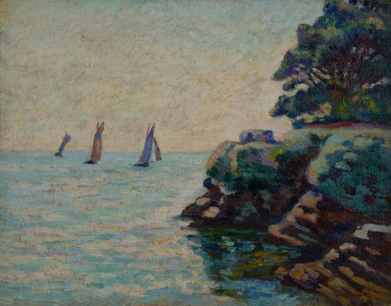 Saint Palais sur Mer'de Yelkenli Tekneler - Armand Guillaumin