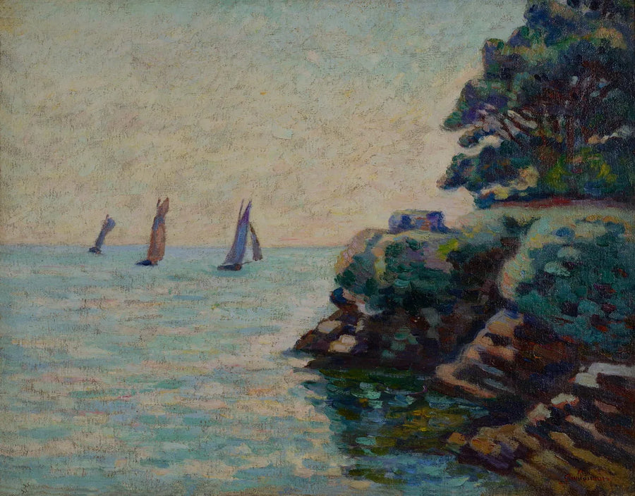 Saint Palais sur Mer'de Yelkenli Tekneler - Armand Guillaumin