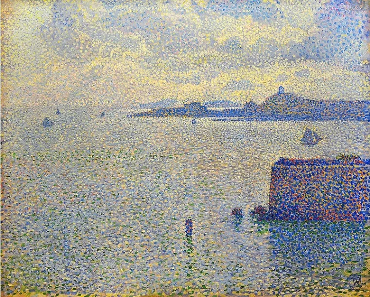 Yelkenliler ve Haliç - Theo van Rysselberghe