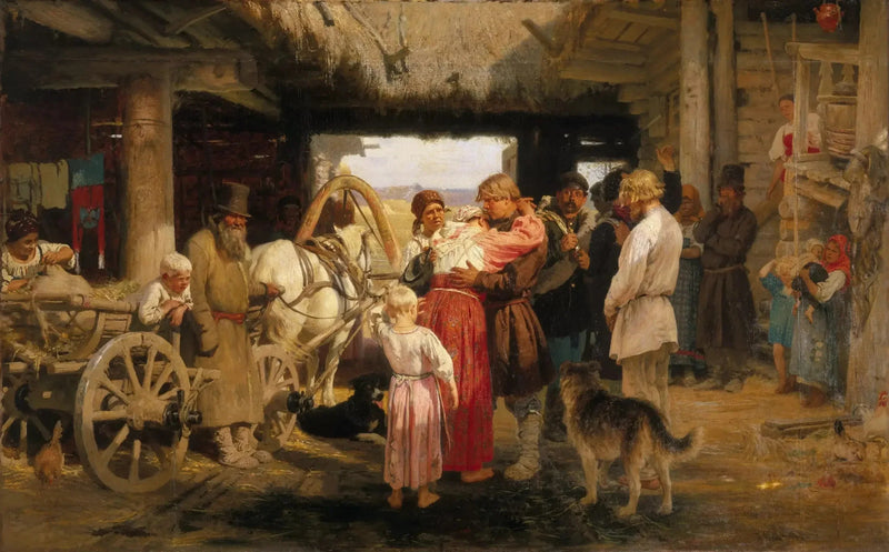 Gelin Gözleriyle Giden Asker - Ilya Repin