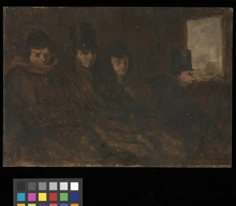 İkinci sınıf araba - Honoré Daumier