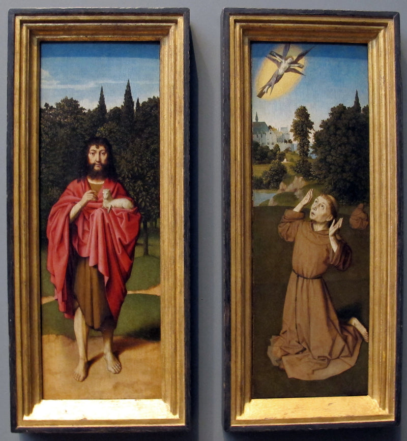 Sağ kapak. SAINT Jean-Baptiste. - Gérard David