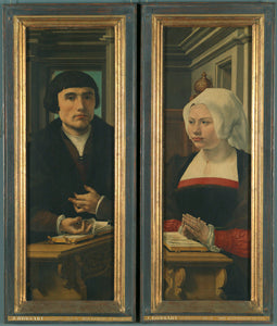 Norfolk Triptych Yan Panelleri: Bağışçı Portreleri - Jan Gossaert