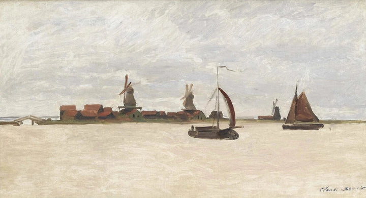 Voorzaan ve Westerhem W175 - Claude Monet