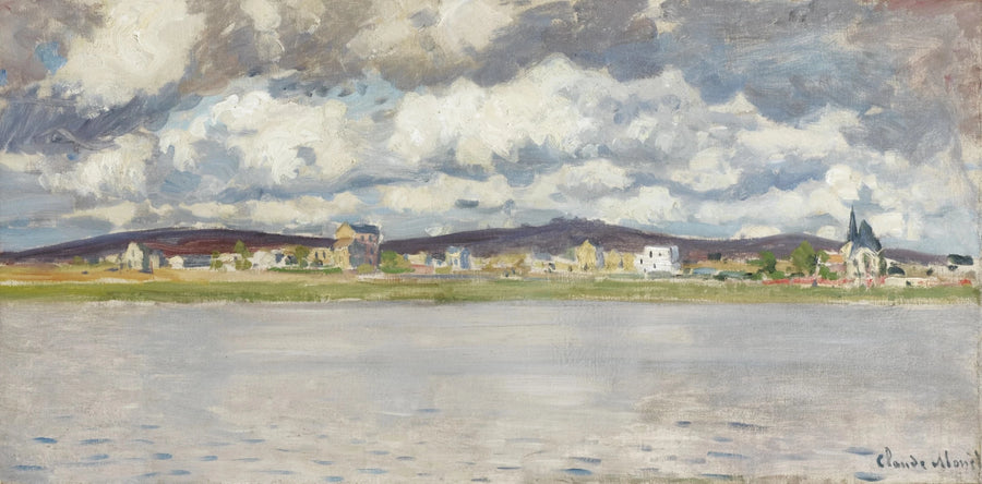 Argenteuil W235'in görünümü - Claude Monet