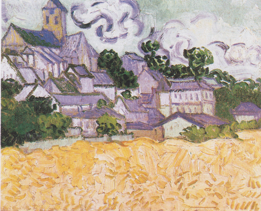 Auvers Manzarası ve Buğday Tarlası - Vincent van Gogh