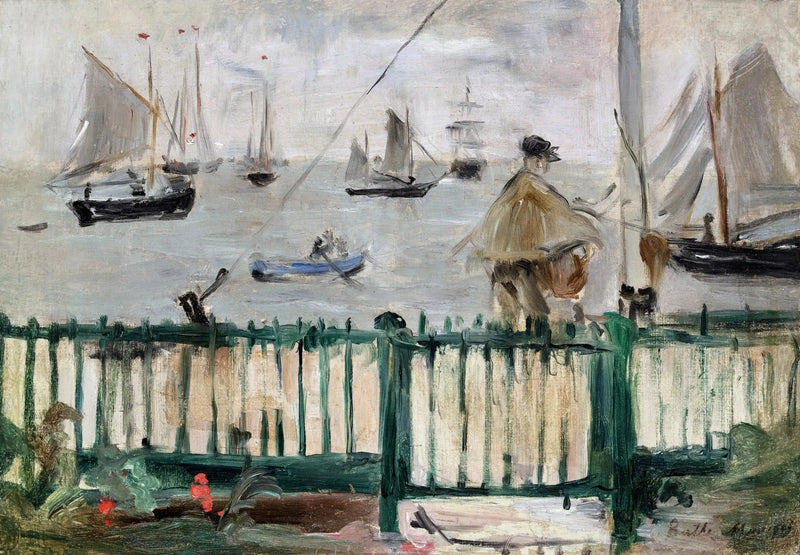 İngiltere Manzarası veya Wight Adası'nda - Berthe Morisot