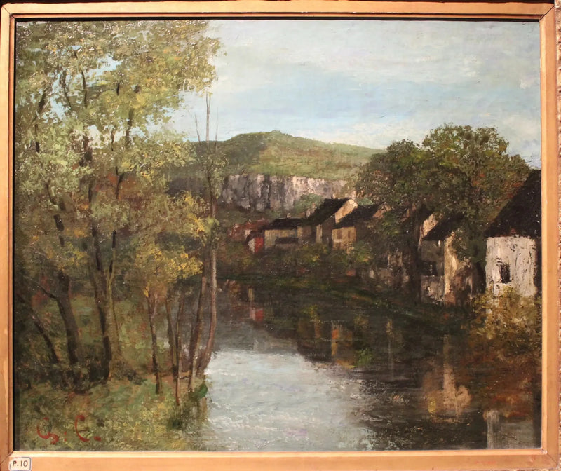 Ornans Manzarası - Gustave Courbet