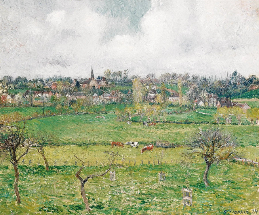 Bazincourt Manzarası - Camille Pissarro