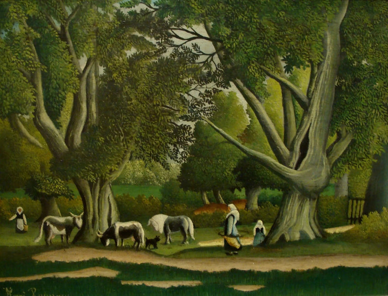 Bretanya Manzarası - Henri Rousseau