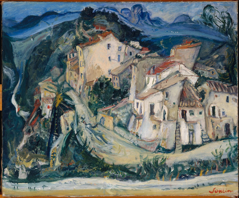 Cagnes Manzarası - Chaim Soutine