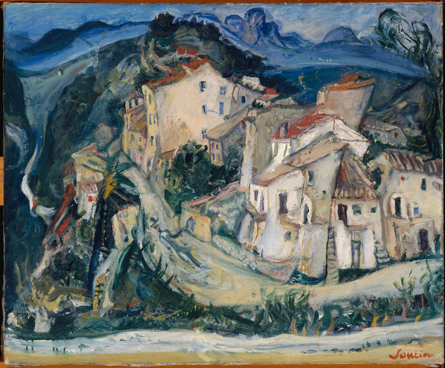 Cagnes Manzarası - Chaim Soutine