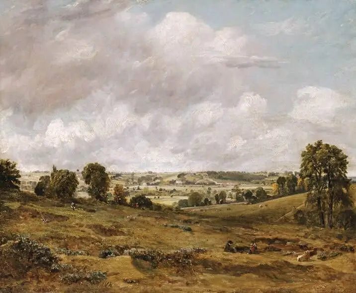 East Bergholt'tan Dedham Vadisi Manzarası - John Constable