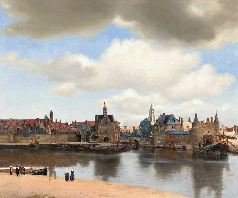 Delft Manzarası - Johannes Vermeer