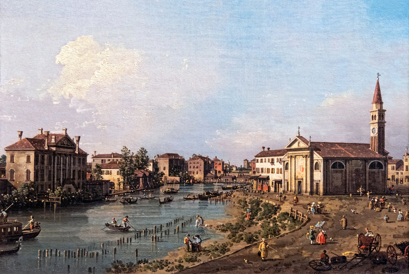 Dolo Manzarası - Canaletto