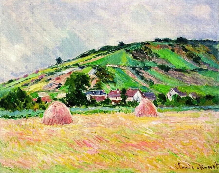Giverny Manzarası - Claude Monet