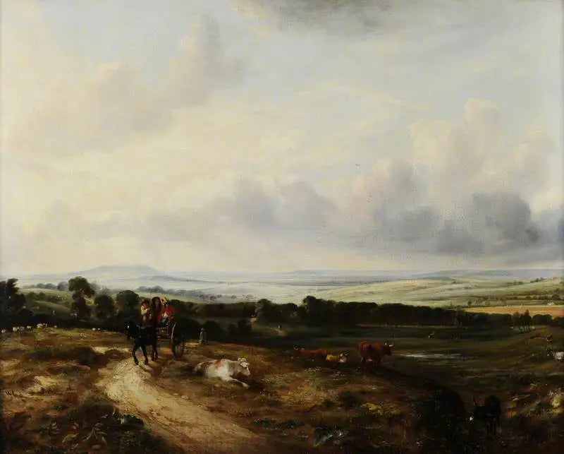 Hampstead Heath Manzarası - John Constable