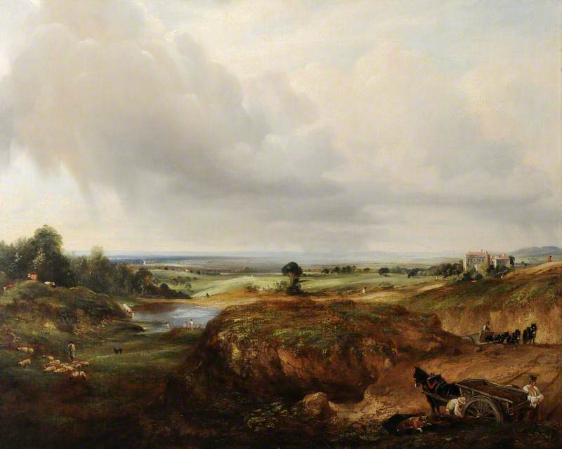 Vue de Hampstead Heath - John Constable - Alpha Reproduction