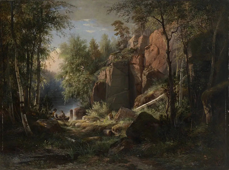 Valaam Adası Manzarası. Kukko - Ivan Chichkine