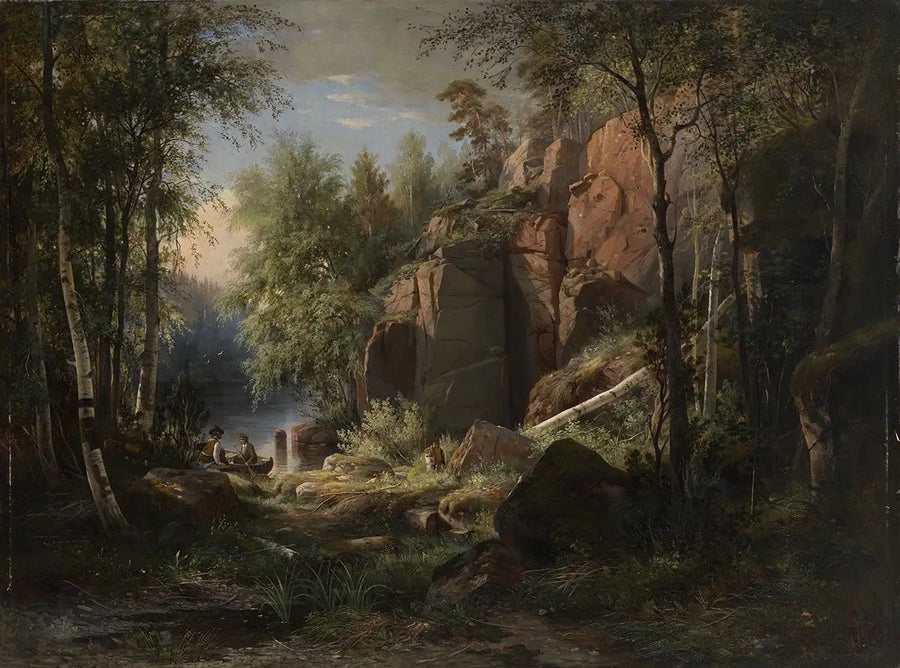 Valaam Adası Manzarası. Kukko - Ivan Chichkine