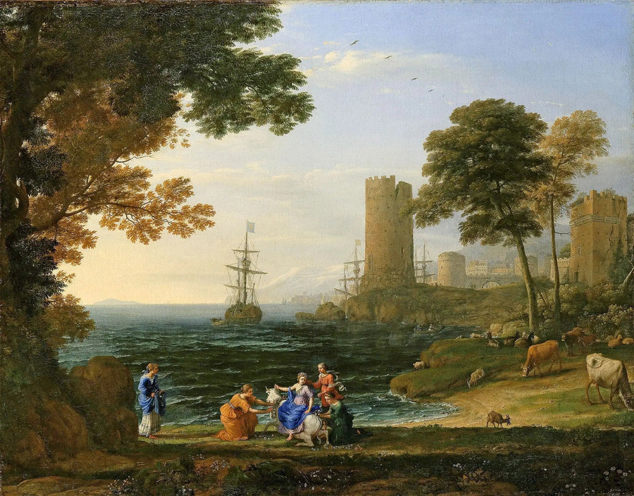 Avrupa'nın Kıyı Manzarası - Claude Lorrain