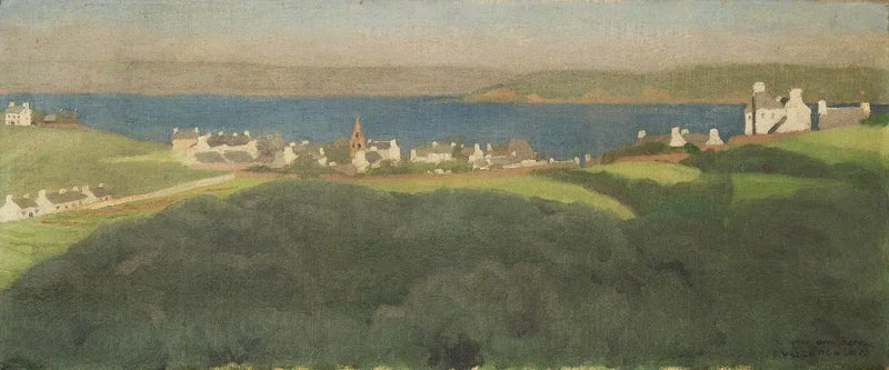 Locquirec Manzarası - Félix Vallotton