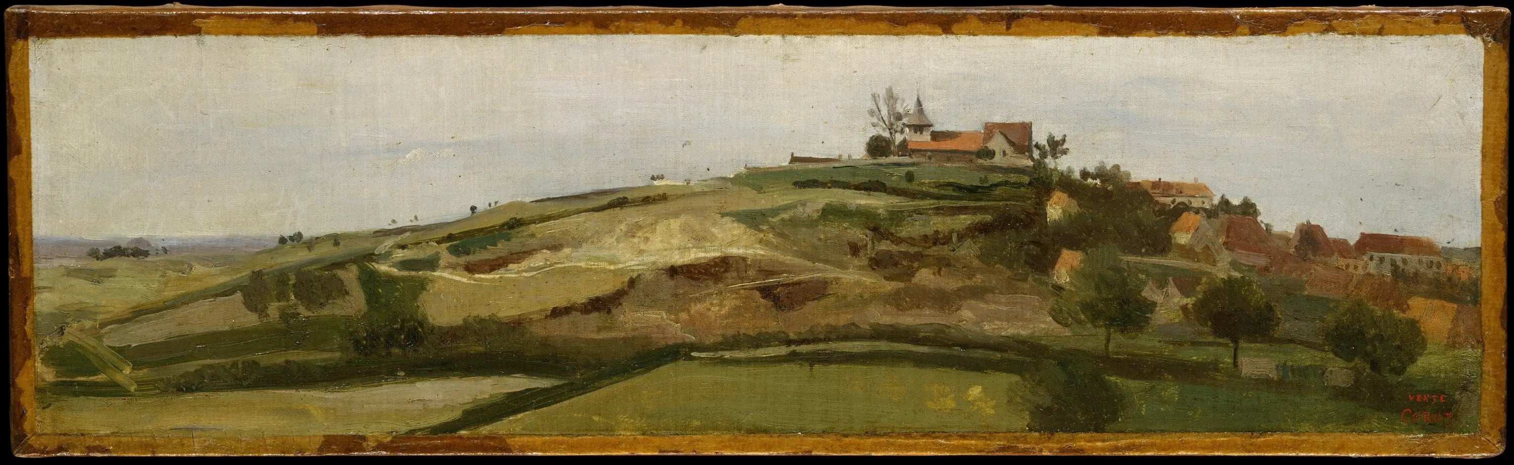 Vue de Lormes - Jean-Baptiste Camille Corot - Alpha Reproduction