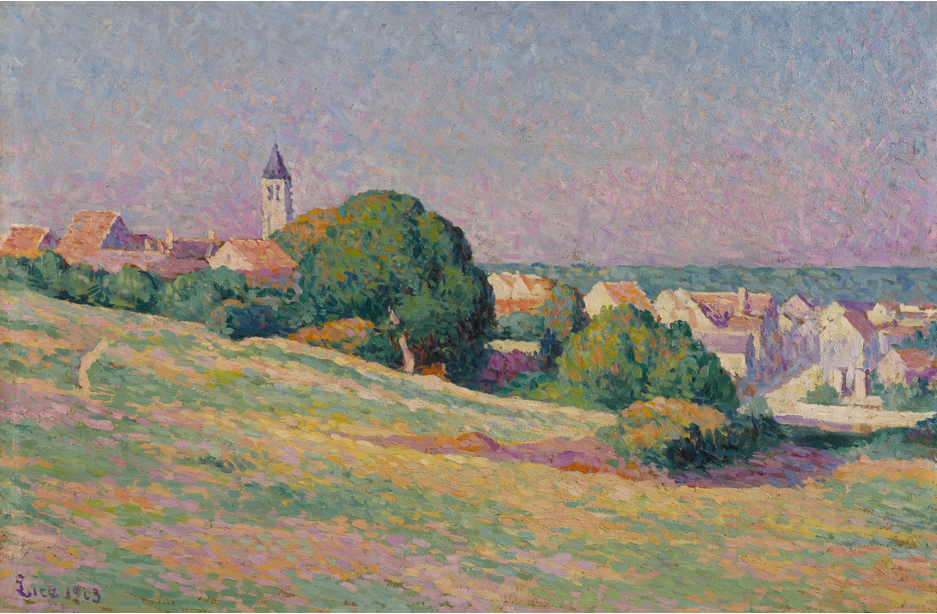 Vue de Méréville - Maximilien Luce