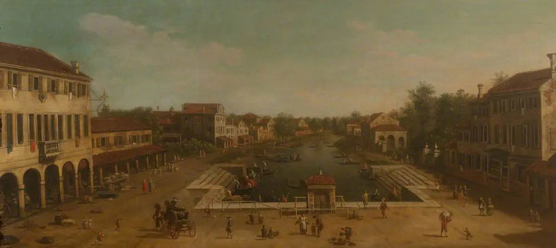 Mestre Manzarası - Canaletto