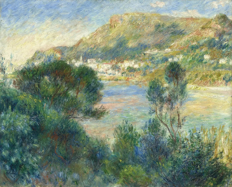 Cap Martin'den Monte Carlo Manzarası - Pierre-Auguste Renoir