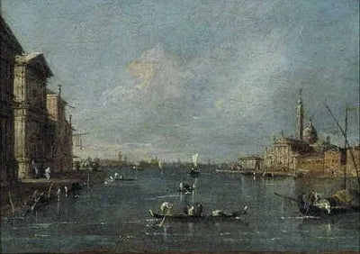 S. Giorgio Maggiore Manzarası, Venedik - Francesco Guardi