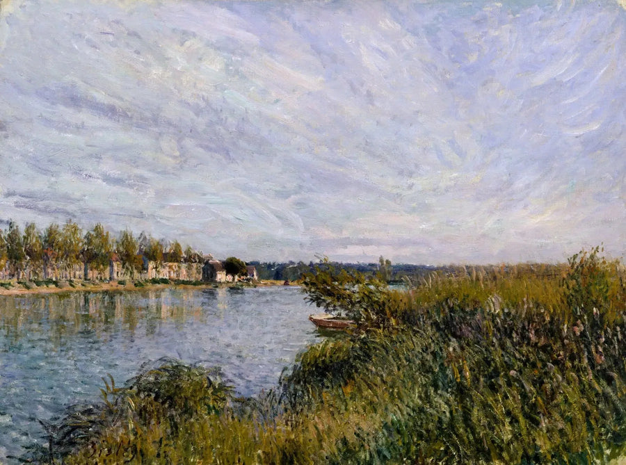 Saint-Mammès Manzarası - Alfred Sisley