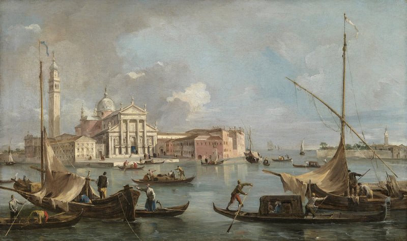 San Giorgio Maggiore Manzarası - Francesco Guardi