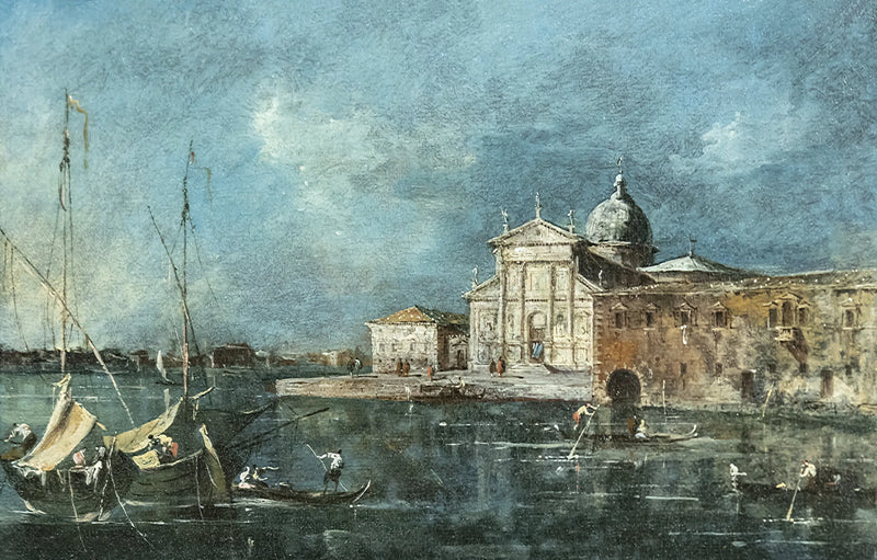 Venedik'ten San Giorgio Maggiore Manzarası - Francesco Guardi