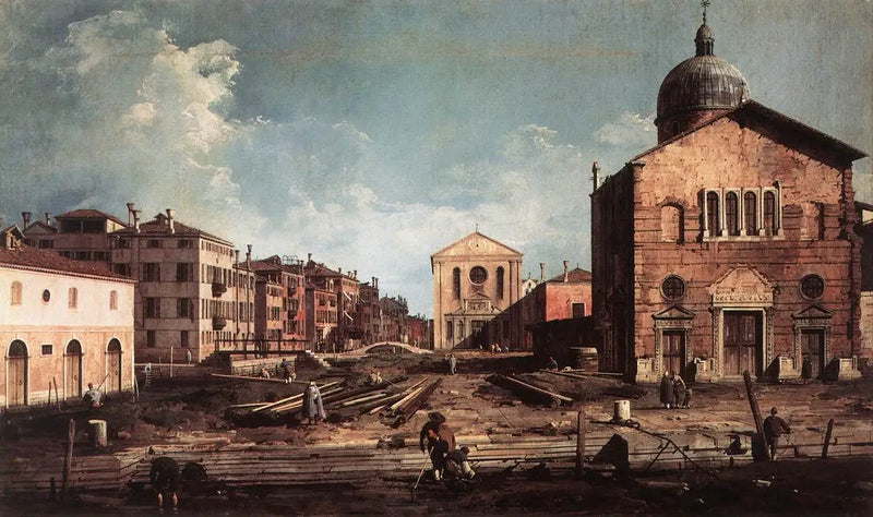 San Giuseppe di Castello Manzarası - Canaletto