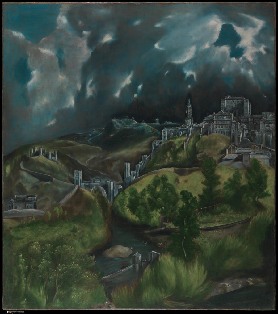 Tolède Manzarası - El Greco