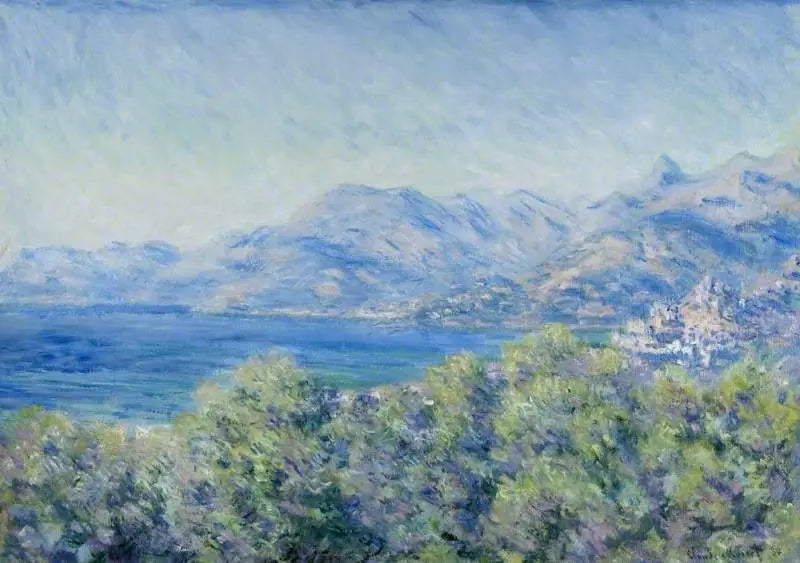 Ventimiglia Manzarası - Claude Monet