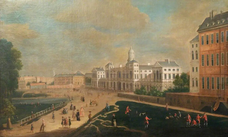 Whitehall Manzarası, Yeni Atlı Muhafızlar - Canaletto