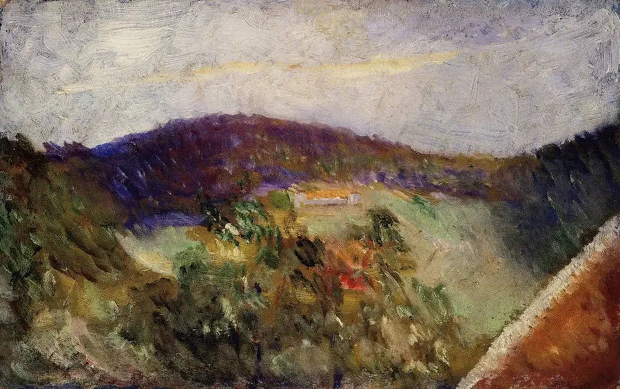 Hauketo'dan Manzara - Edvard Munch