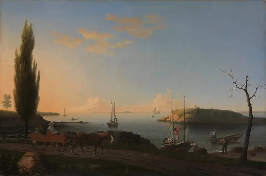 Manchester-by-the-Sea, Kettle Cove'den Manzara - Fitz Henry Lane