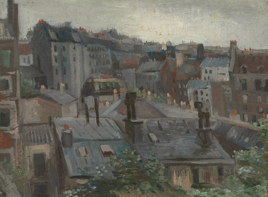 Vincent'in atölyesinden manzara - Vincent van Gogh