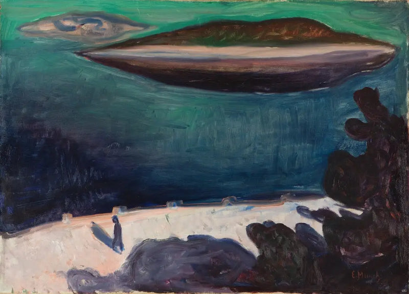Nordstrand'dan Manzara - Edvard Munch