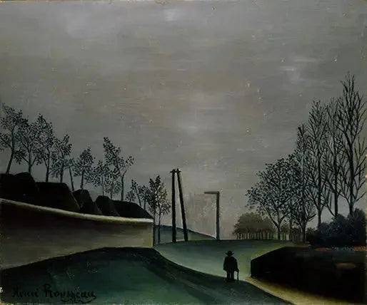 Kale Görünümü - Henri Rousseau