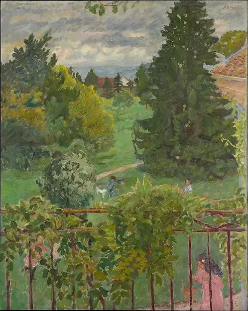 Balkon Manzarası - Pierre Bonnard