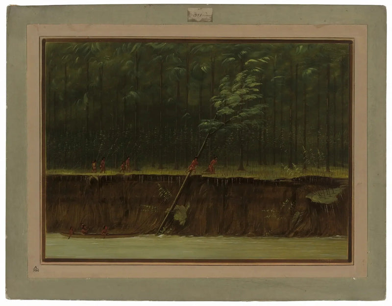Alt-Mississippi Manzarası - George Catlin