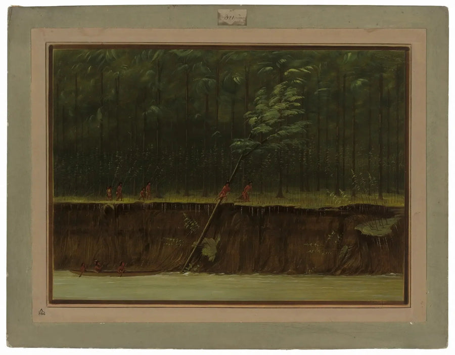 Alt-Mississippi Manzarası - George Catlin